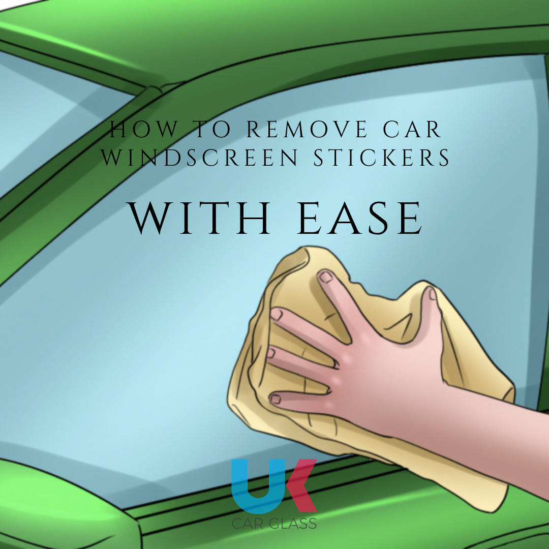 How to Remove Car Windscreen Stickers With Ease UK Car Glass