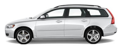 Volvo V50 Rear Passenger Side Window Replacement