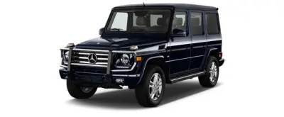 Mercedes G Class on transparent background