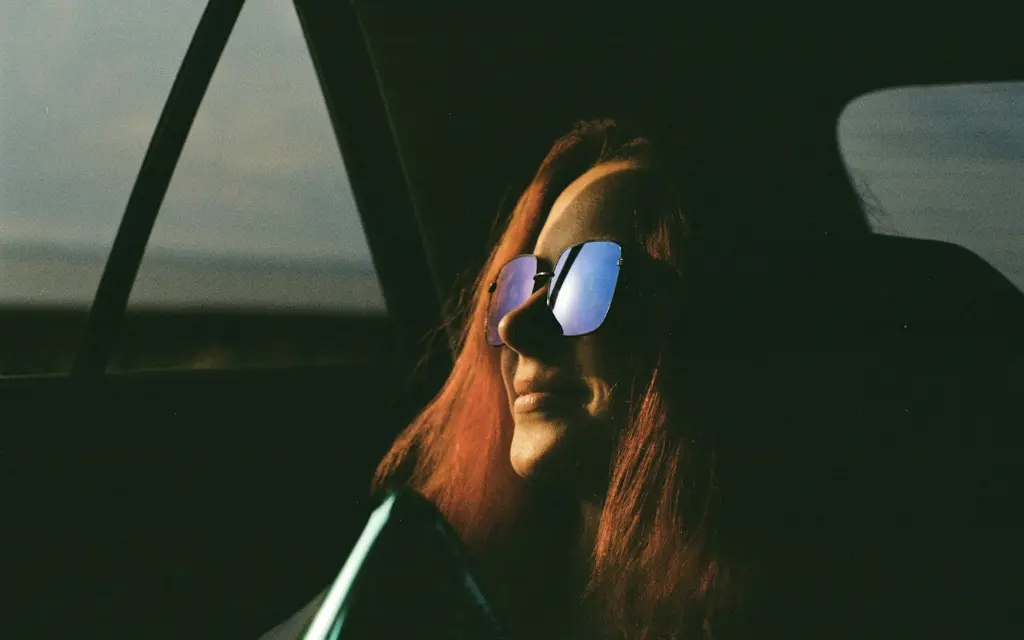 Sunglasses on a roadtrip