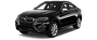 BMW X6 on transparent background