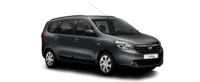 Dacia Lodgy on transparent background
