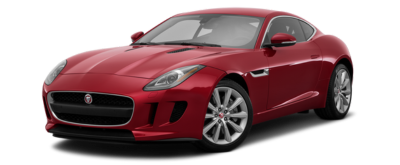 Jaguar F-Type on transparent background