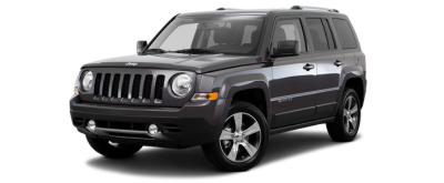 Jeep Patriot on transparent background