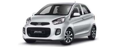 Kia Picanto on transparent background