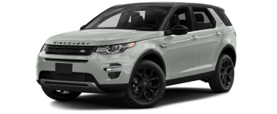 Land Rover Discovery Sport on transparent background