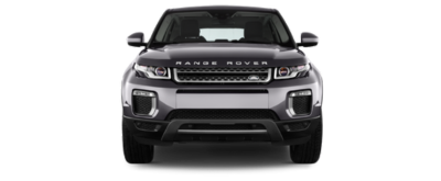 Land Rover Evoque on transparent background
