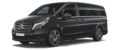 Mercedes V Class on transparent background