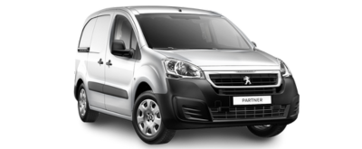 Peugeot Partner on transparent background