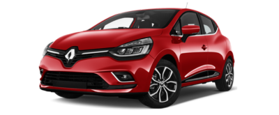 Renault Clio on transparent background