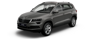 Skoda Karoq on transparent background