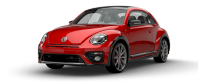 Volkswagen Beetle on transparent background