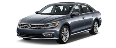 Volkswagen Passat on transparent background